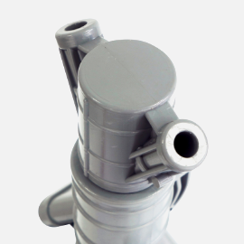 원탑 배너 거치대 상단 폴대 결합부